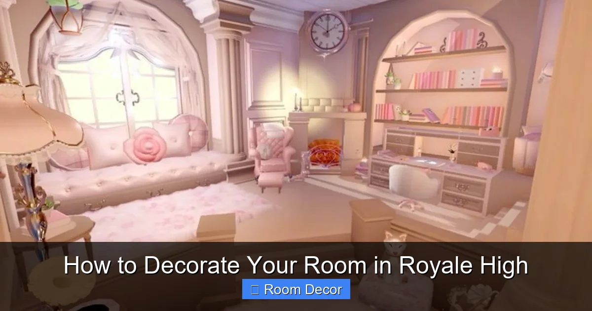 How to Decorate Your Room in Royale High