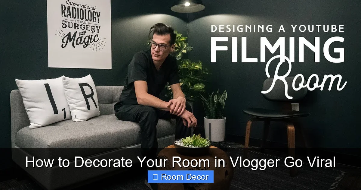 How to Decorate Your Room in Vlogger Go Viral