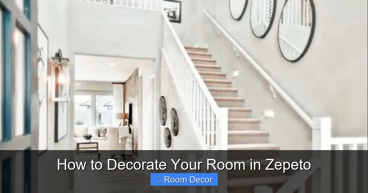 How to Decorate Your Room in Zepeto