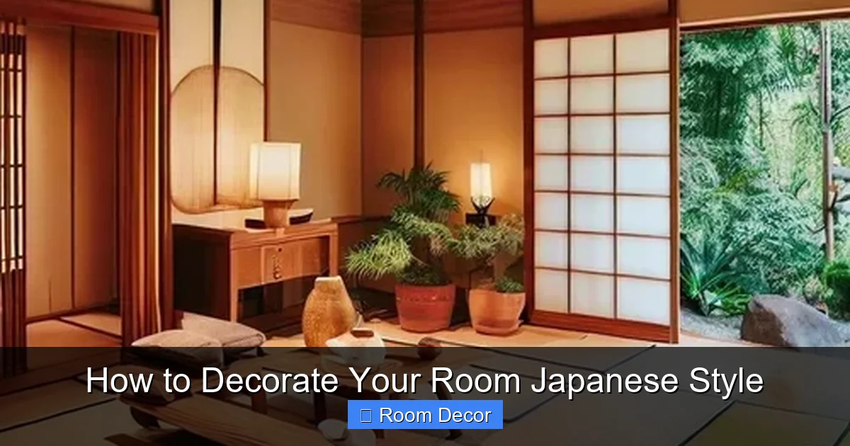How to Decorate Your Room Japanese Style