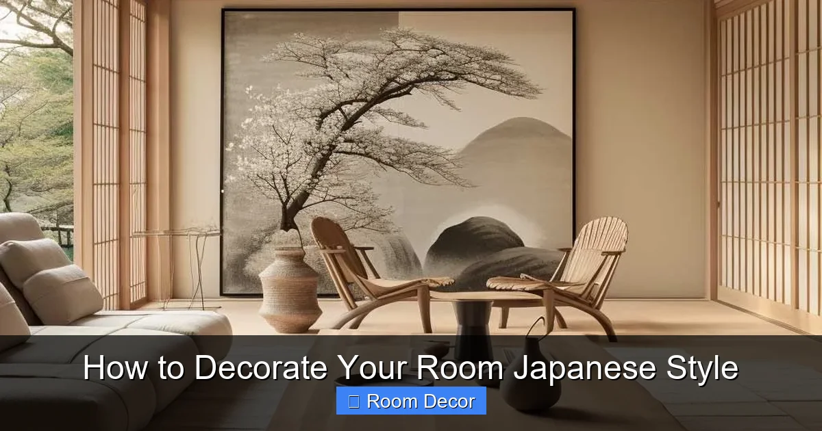 How to Decorate Your Room Japanese Style