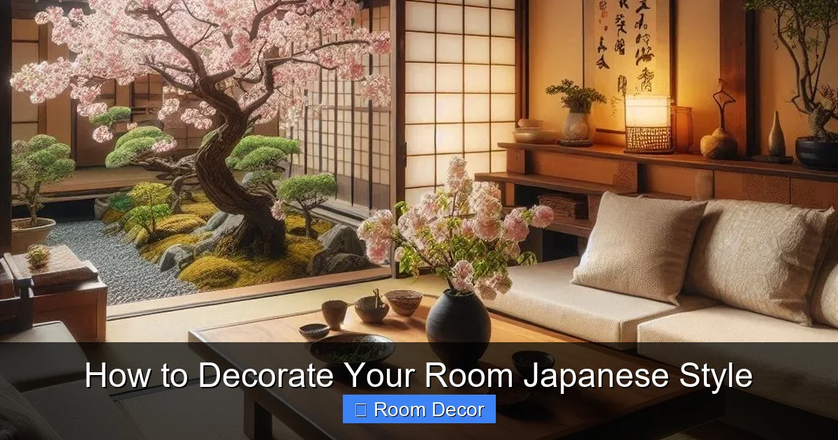 How to Decorate Your Room Japanese Style