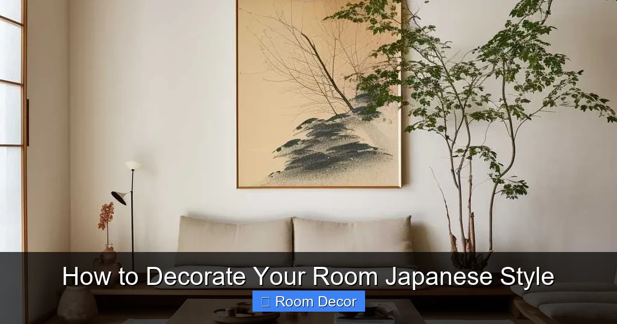 How to Decorate Your Room Japanese Style