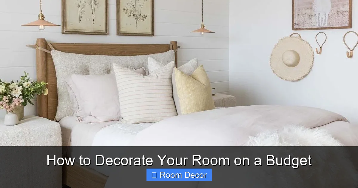 How to Decorate Your Room on a Budget