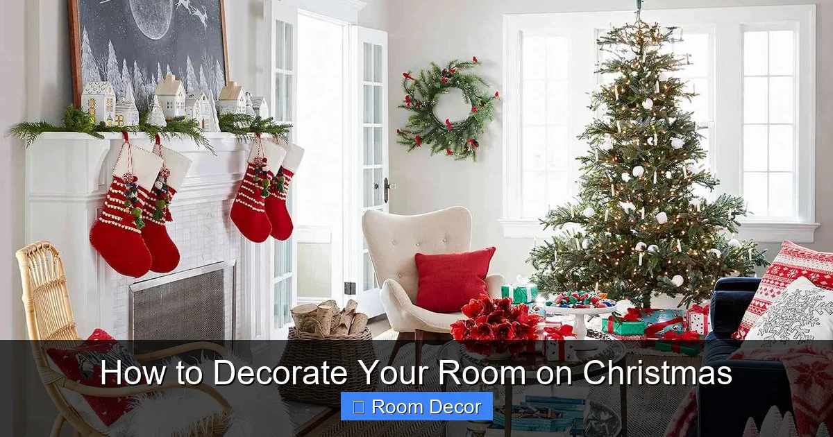 How to Decorate Your Room on Christmas