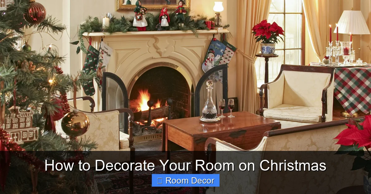 How to Decorate Your Room on Christmas