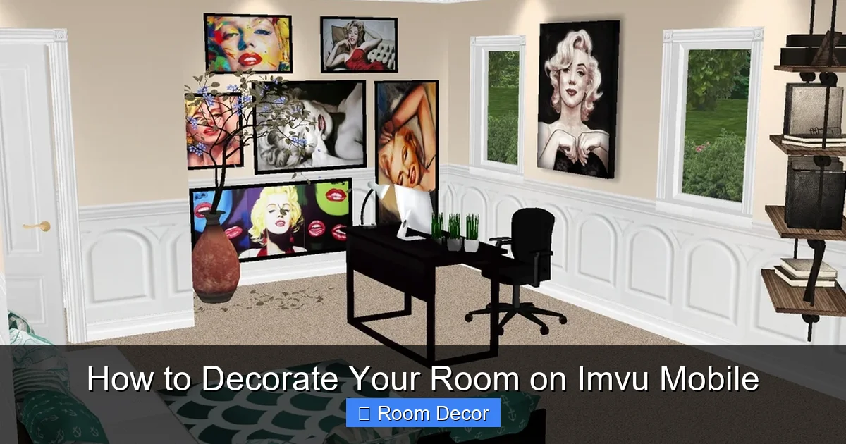How to Decorate Your Room on Imvu Mobile