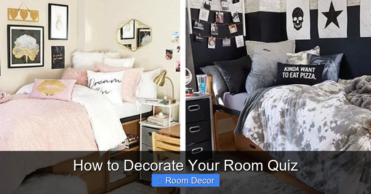 How to Decorate Your Room Quiz