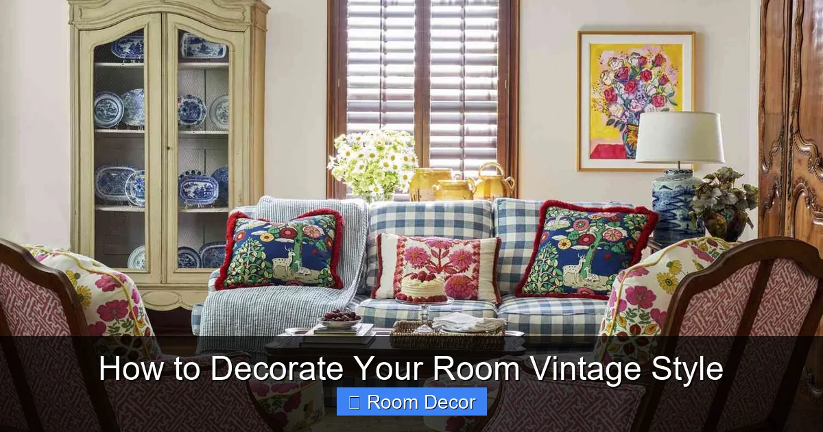 How to Decorate Your Room Vintage Style