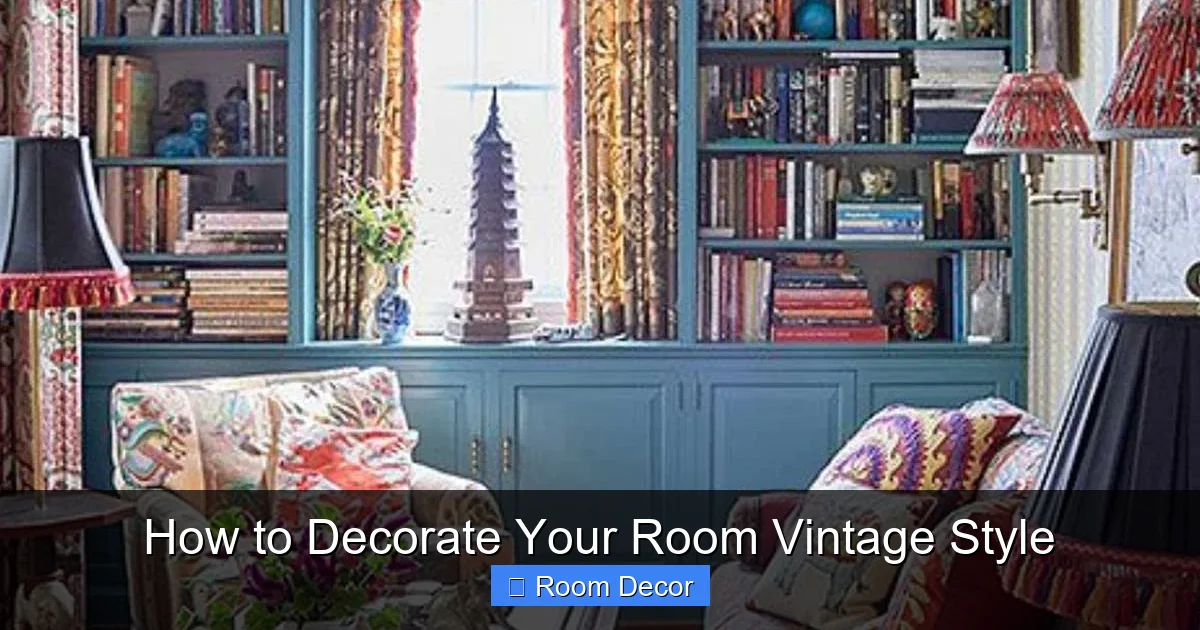 How to Decorate Your Room Vintage Style