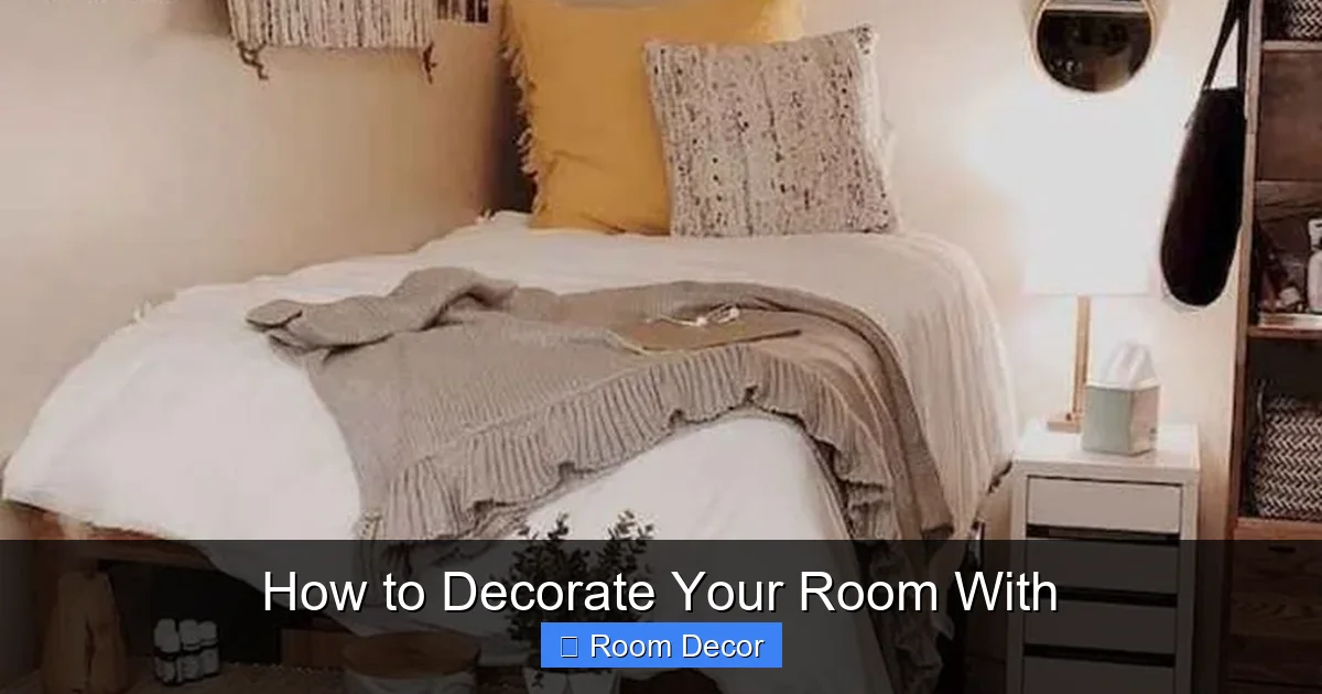 How to Decorate Your Room With