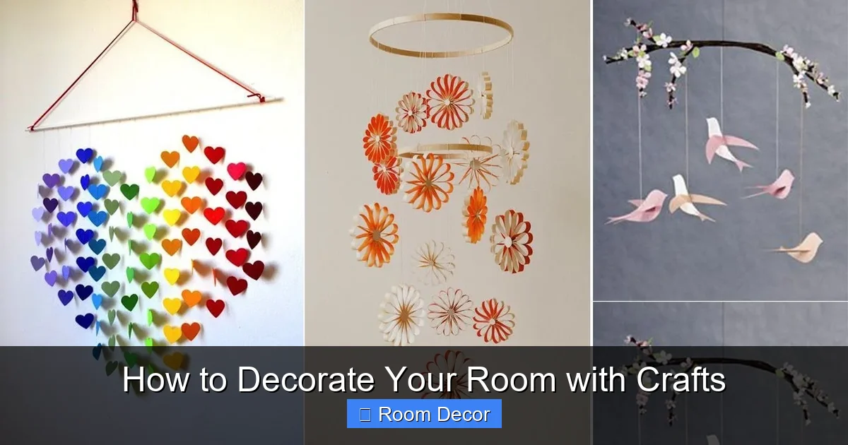 How to Decorate Your Room with Crafts