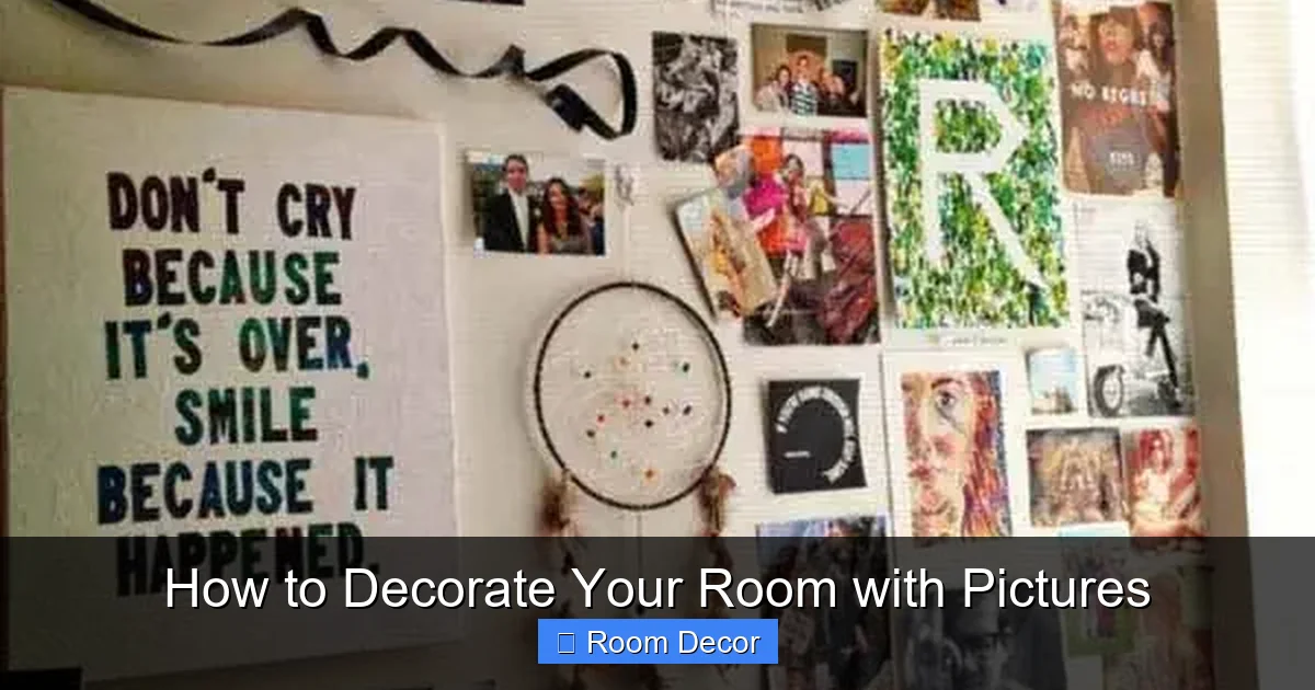 How to Decorate Your Room with Pictures