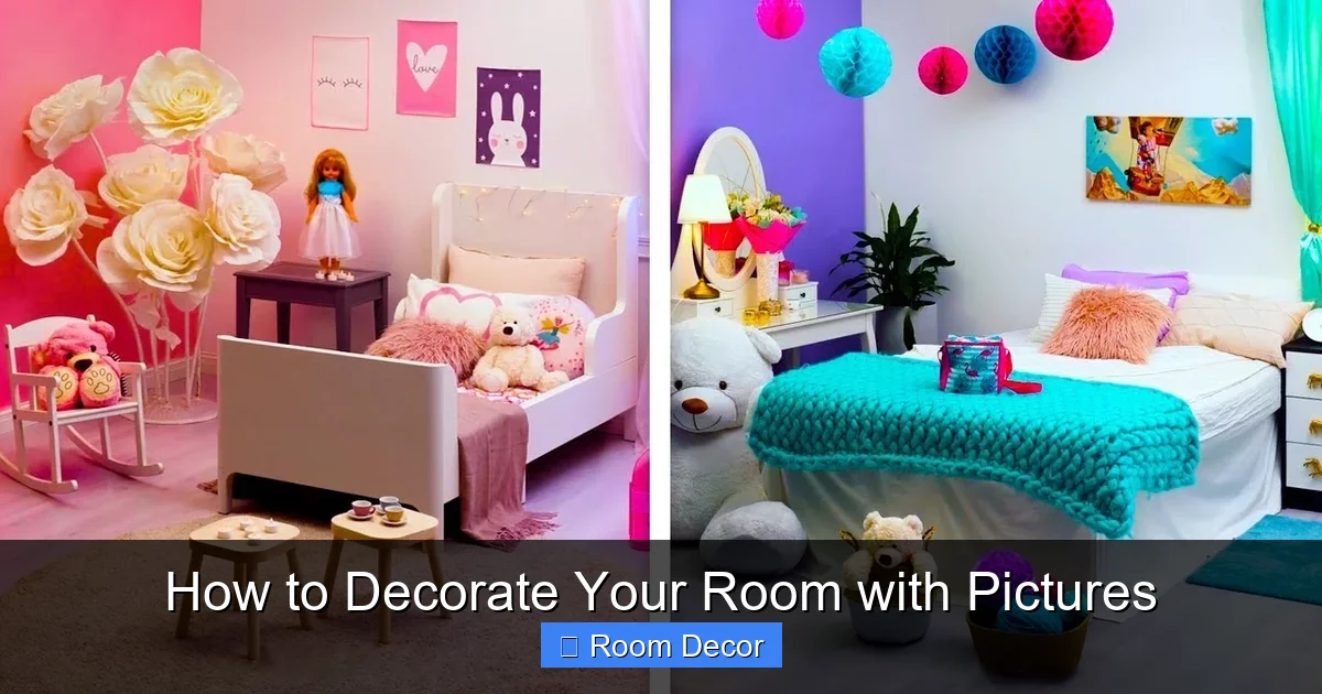 How to Decorate Your Room with Pictures