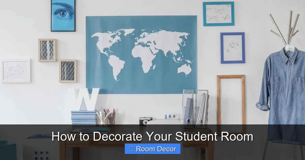 How to Decorate Your Student Room
