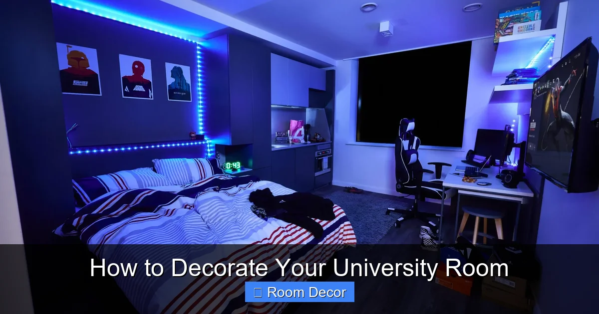 How to Decorate Your University Room