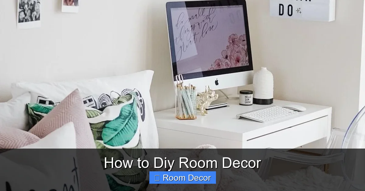 How to Diy Room Decor