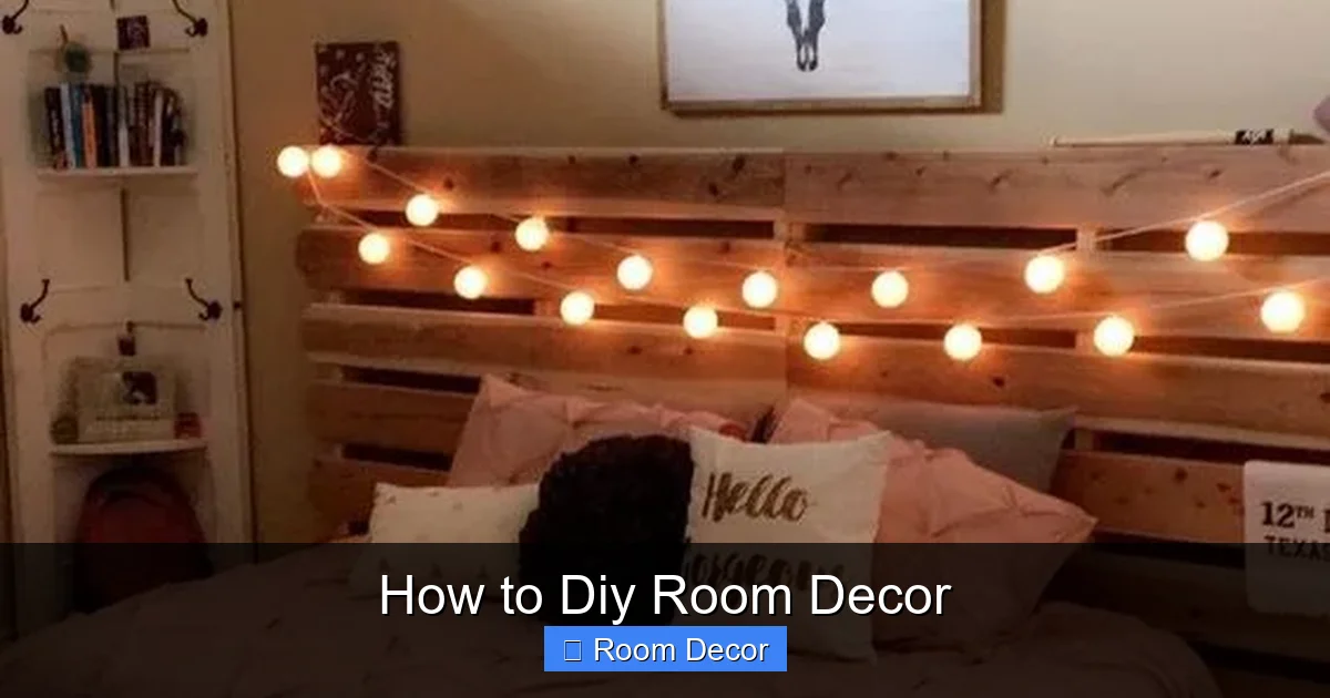 How to Diy Room Decor