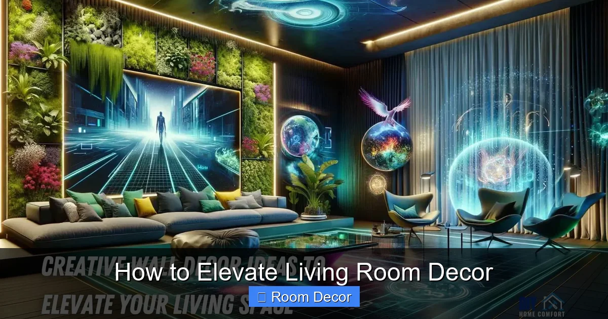 How to Elevate Living Room Decor
