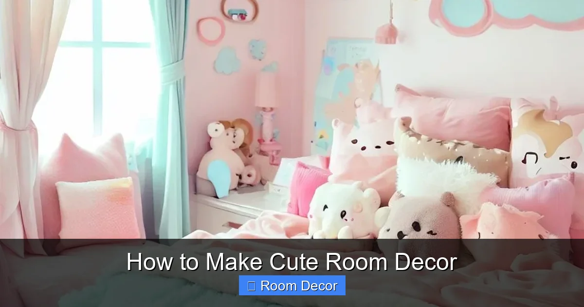 How to Make Cute Room Decor