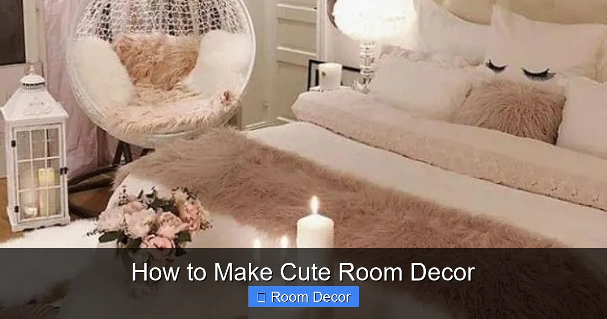 How to Make Cute Room Decor