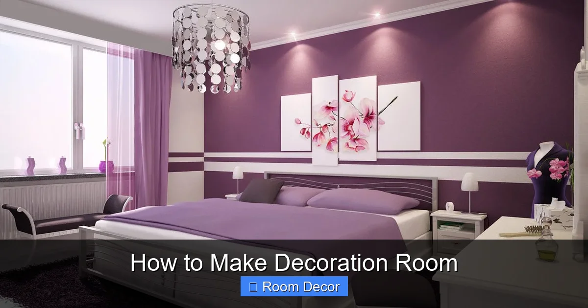 How to Make Decoration Room