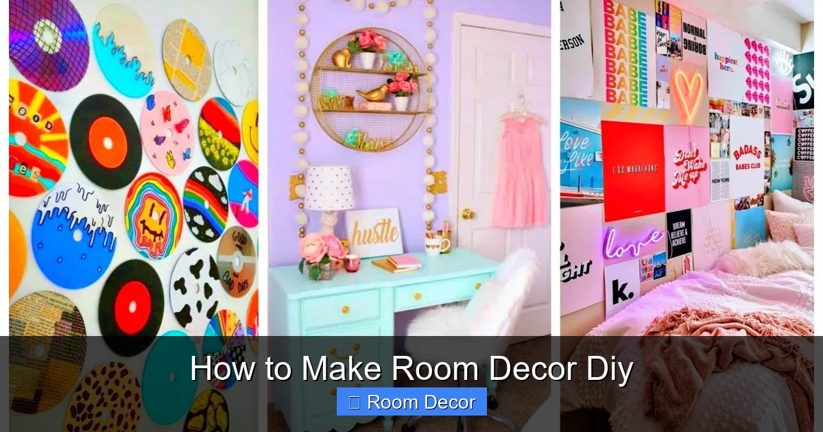 How to Make Room Decor Diy