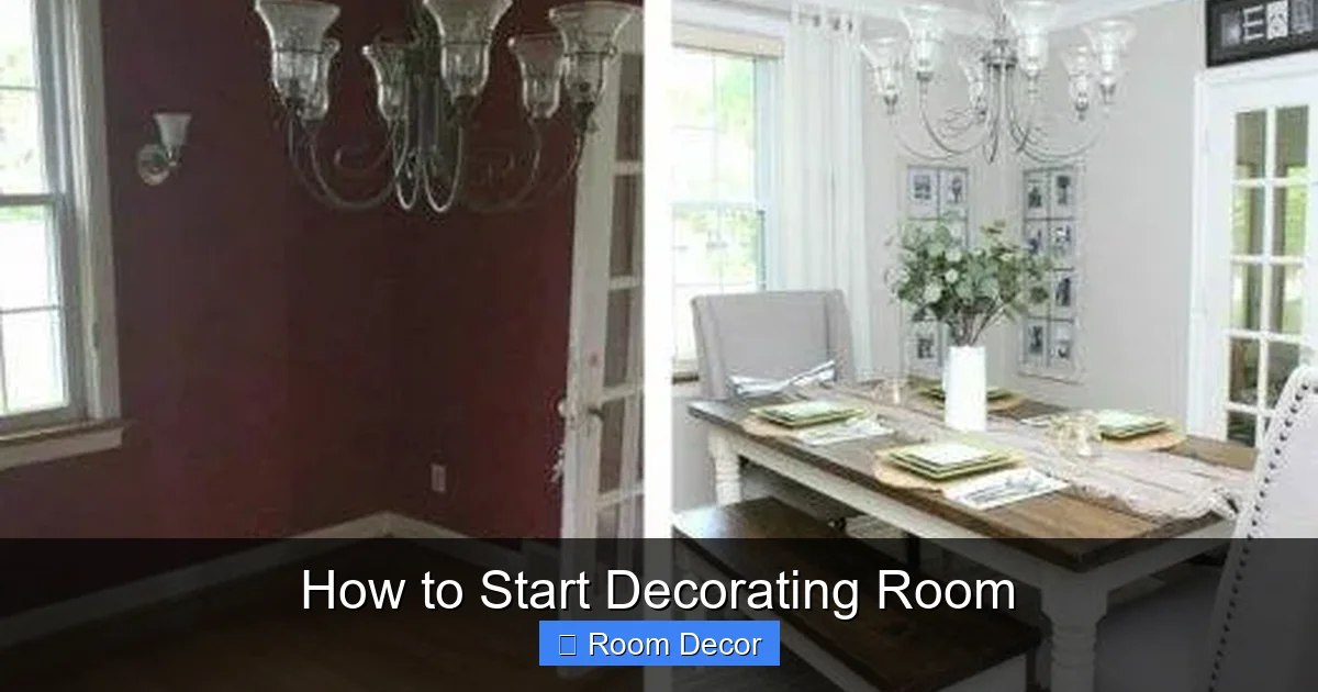 How to Start Decorating Room