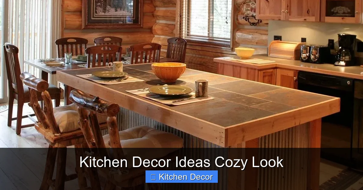 Kitchen Decor Ideas Cozy Look