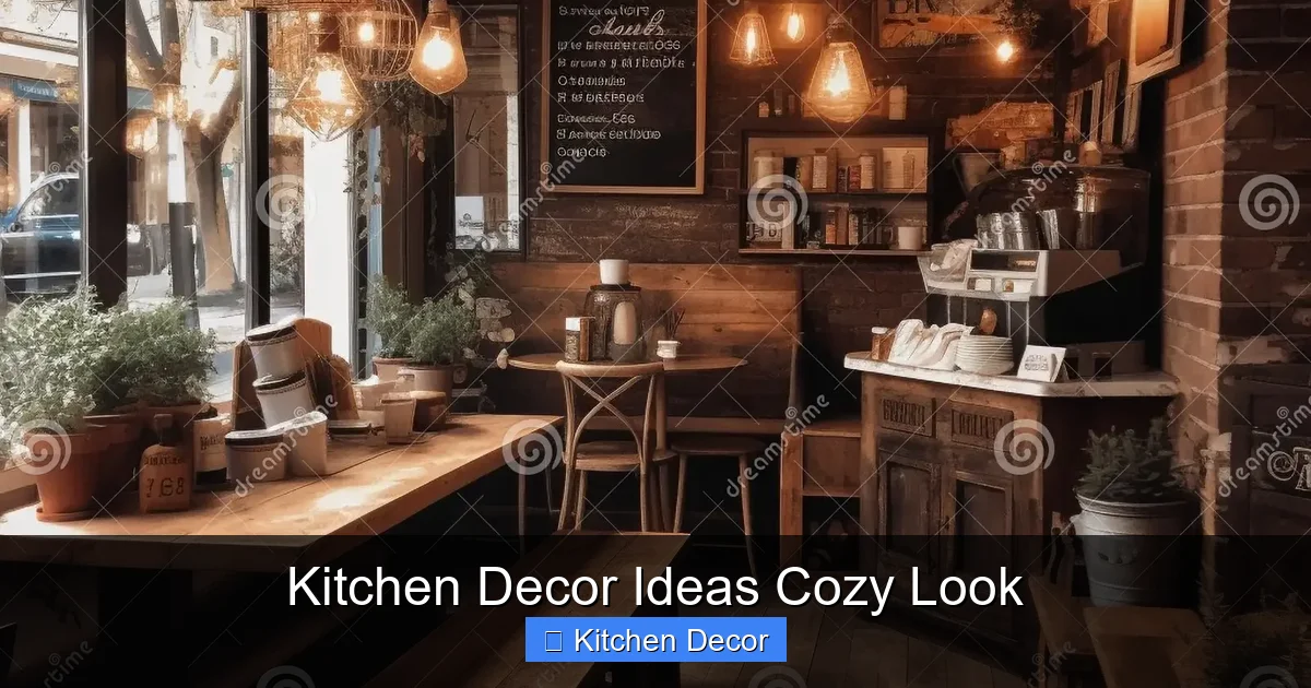 Kitchen Decor Ideas Cozy Look