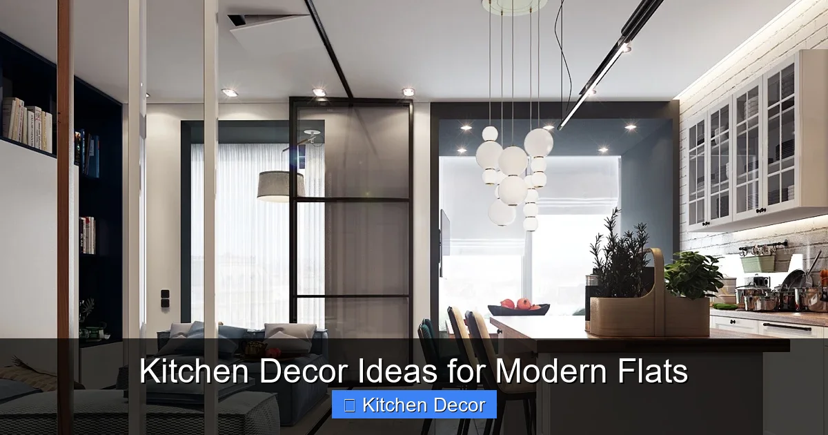 Kitchen Decor Ideas for Modern Flats