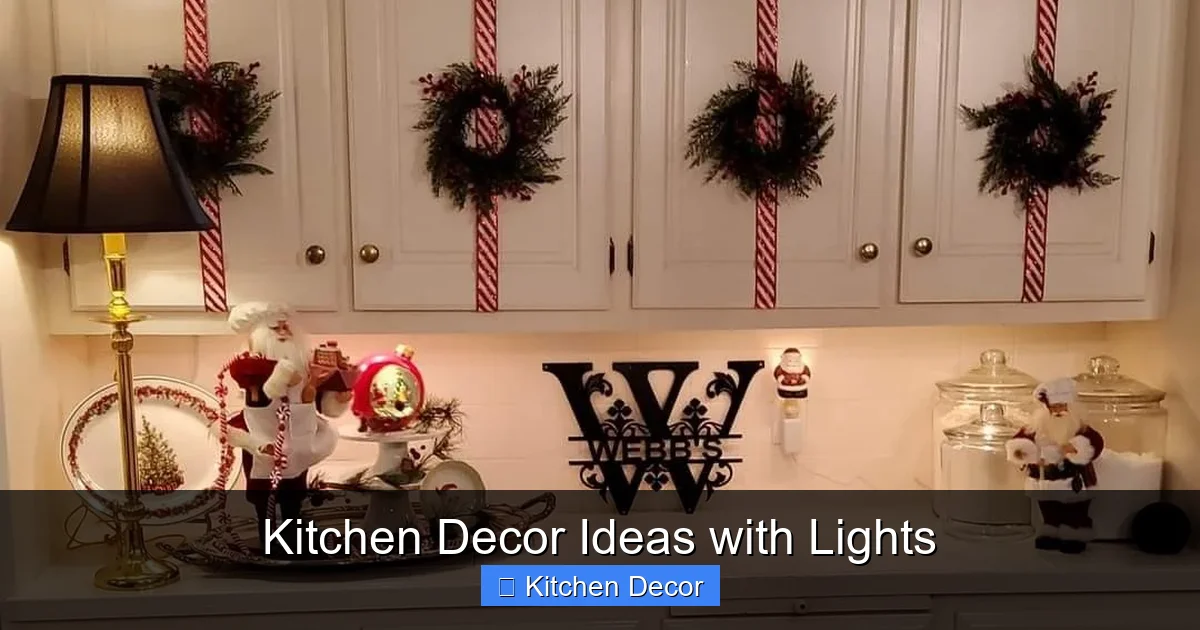 Kitchen Decor Ideas with Lights