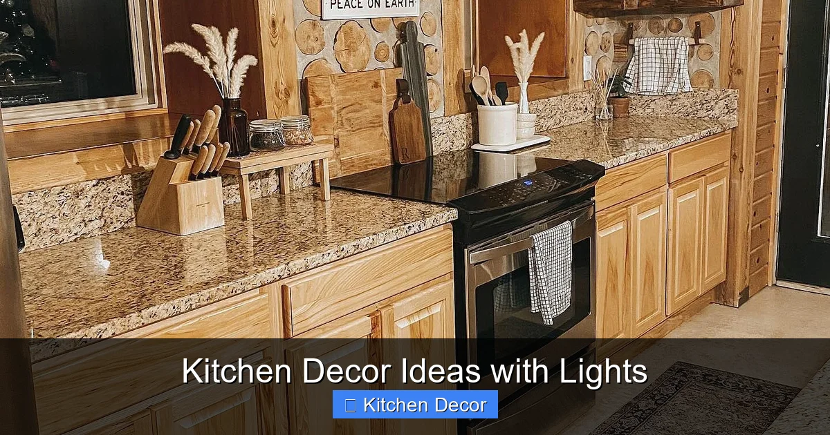 Kitchen Decor Ideas with Lights
