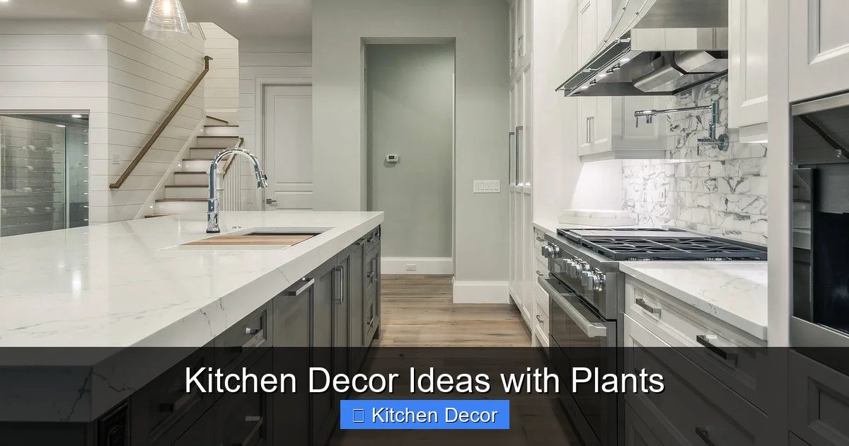 Kitchen Decor Ideas with Plants