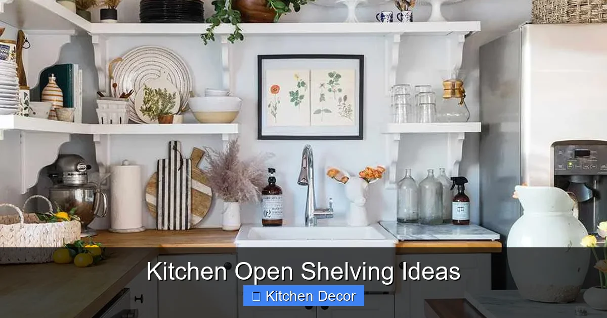 Kitchen Open Shelving Ideas