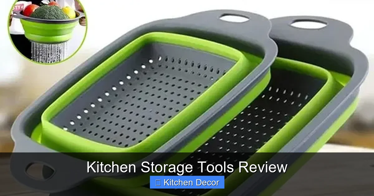 Kitchen Storage Tools Review
