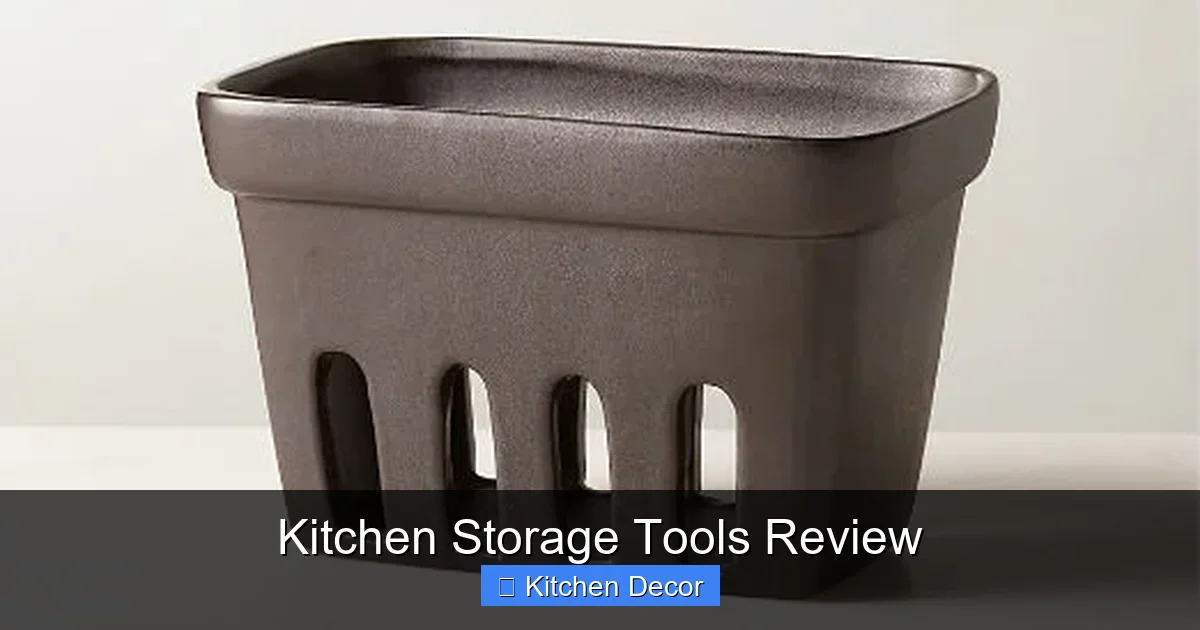 Kitchen Storage Tools Review