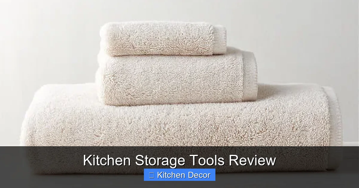 Kitchen Storage Tools Review