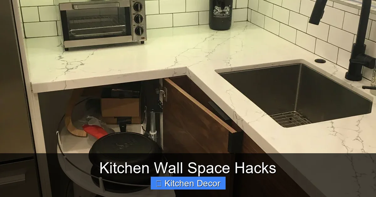 Kitchen Wall Space Hacks