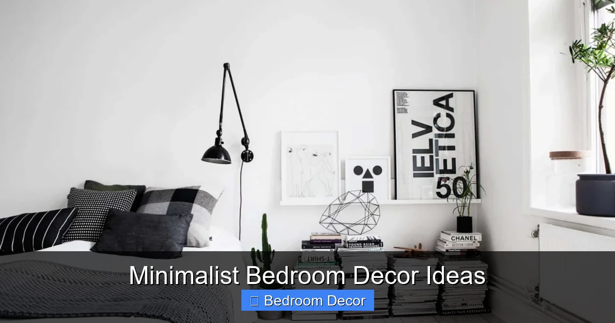 Minimalist Bedroom Decor Ideas