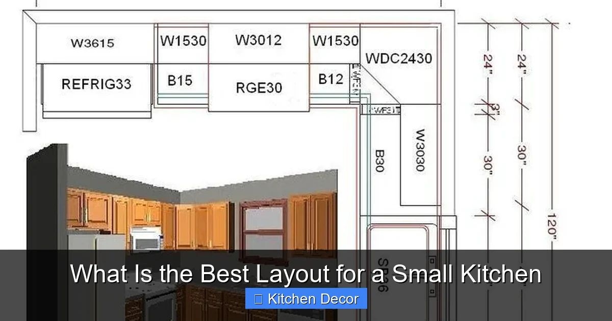What Is the Best Layout for a Small Kitchen