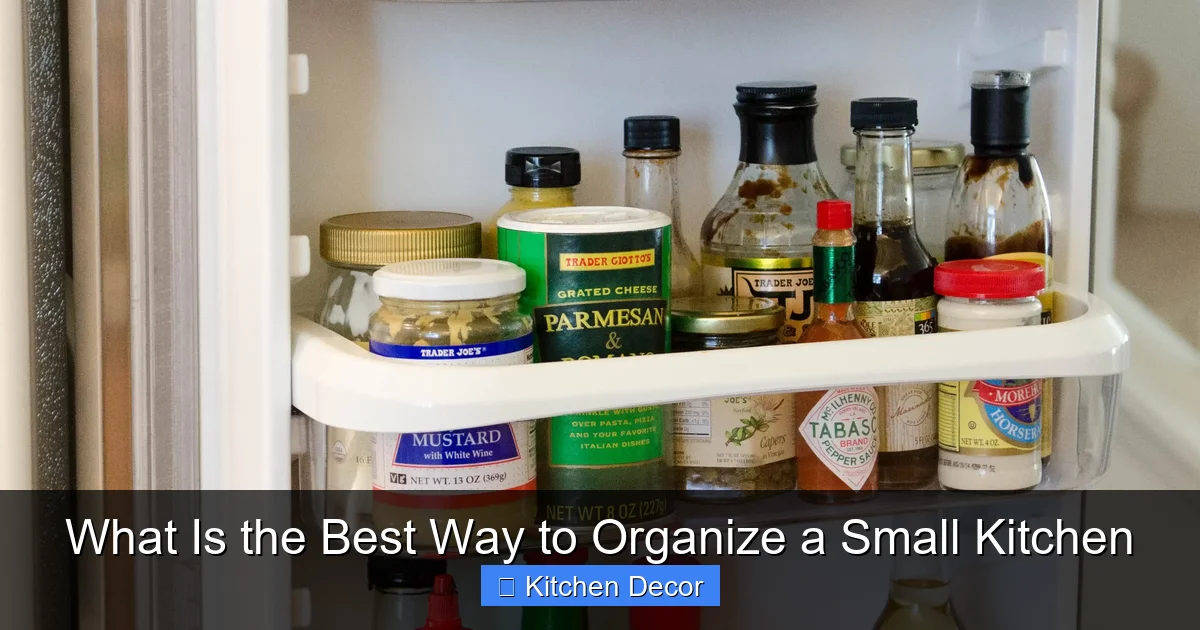 What Is the Best Way to Organize a Small Kitchen
