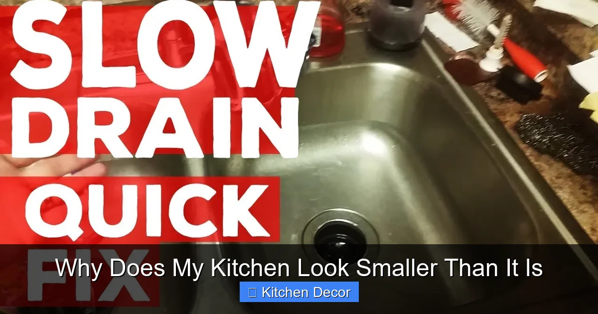 Why Does My Kitchen Look Smaller Than It Is