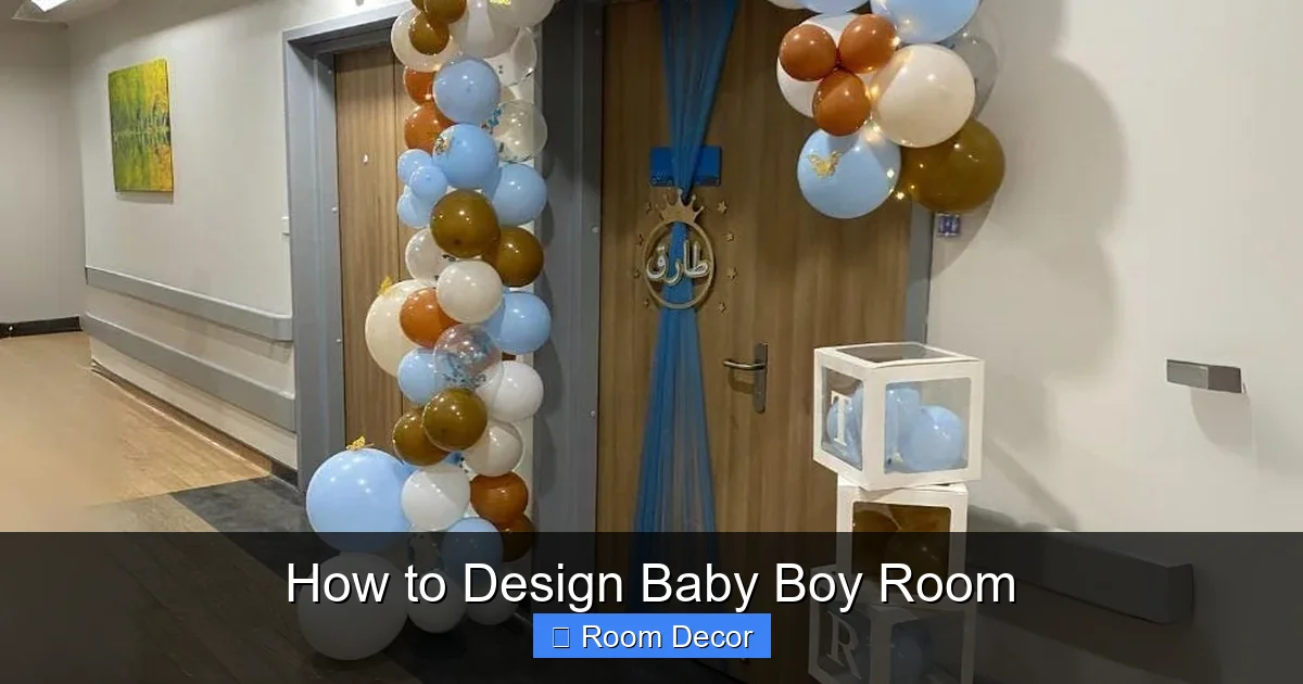 How to Design Baby Boy Room