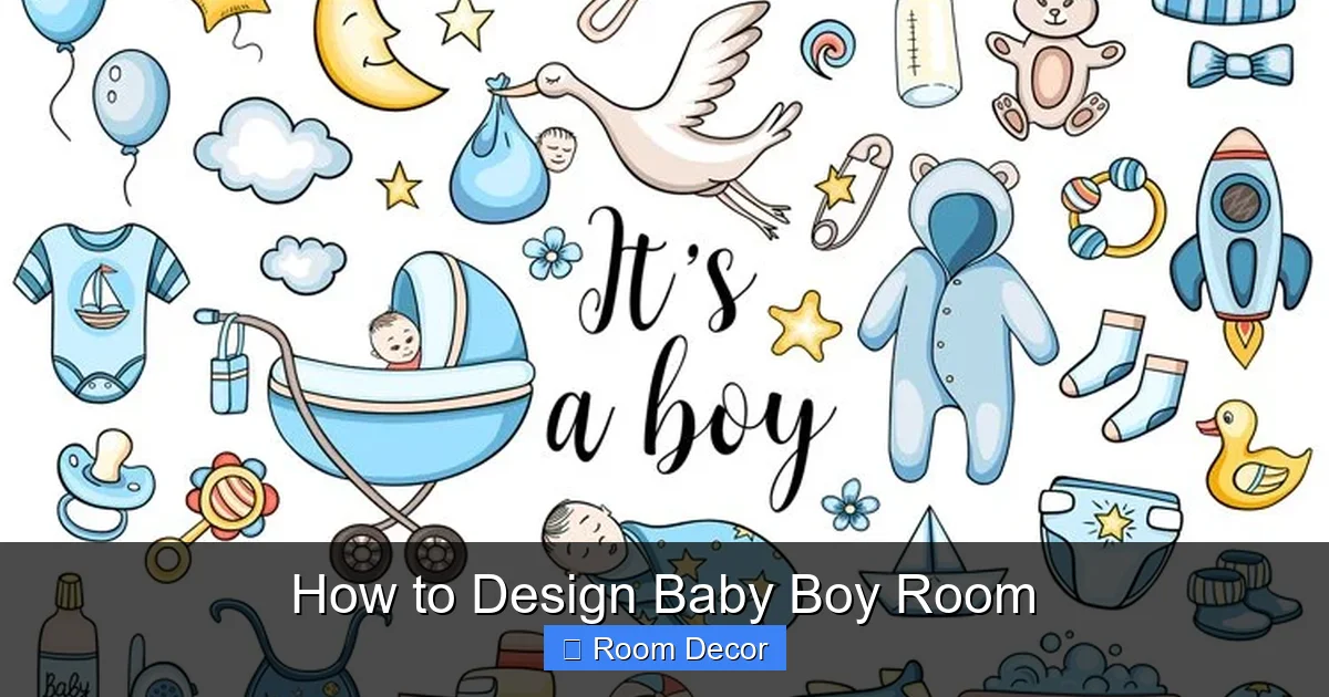 How to Design Baby Boy Room