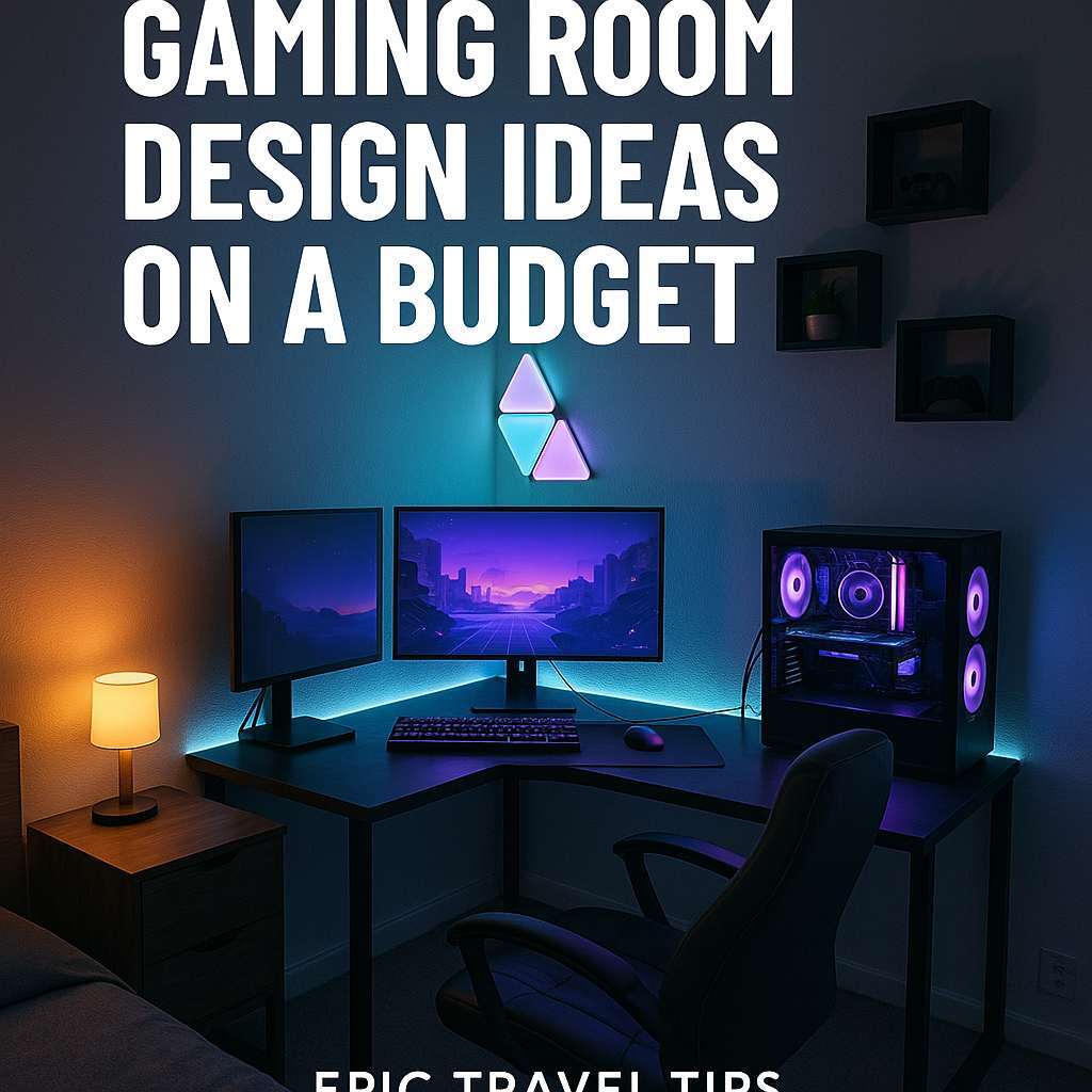 Generate a high-quality, relevant image prompt for an article about: small gaming room design ideas