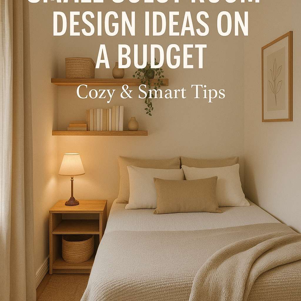 Generate a high-quality, relevant image prompt for an article about: small guest room design ideas o