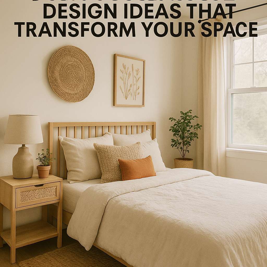 Generate a high-quality, relevant image prompt for an article about: Small Cozy Bedroom Design Ideas